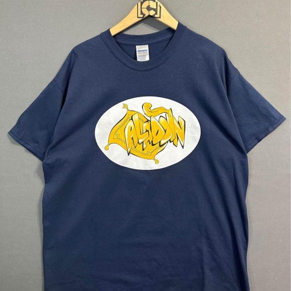 Aladdin Movie Promo Shirt MENS Extra Large Blue Short Sleeves Tee - Picture 1 of 5